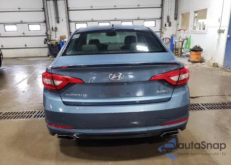 2017 Hyundai Sonata Sport из США, поврежденный, VIN 5NPE34AF1HH500061
